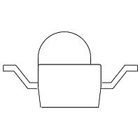 Đèn LED Đơn Màu XANH LÁ CÂY TRONG SUỐT UỐN Z VCC CMD95-21VGC/TR10