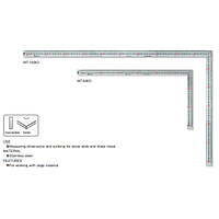 Thước vuông Niigata Seiki MT-100KD (1000x600mm)