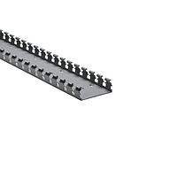 Ống Điện Gắn Tường Có Rãnh, 3" x 1", Không Dính Keo, PVC, Màu Xám, 30ft/Hộp HellermannTyton 181-31004