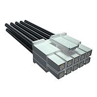 Samtec PMSD-02-22-K-15.00-S Double Row Discrete Cable .165" Power Mate(R) Double Row Discrete Wire Cable Assembly