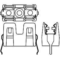Littelfuse 02540101Z 몰드 2AG 1극