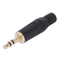 Amphenol Audio KS3PB-AU Phone Connectors STEREO PHONE PLUG AU CONTACTS, 3.5MM