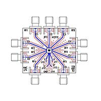 Analog Devices EV1HMC253ALC4 RF Switch SP8T Non-Reflective Swt , DC - 3.5 GHz