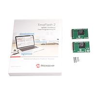 Bộ Lập Trình Dao Động Thời Gian Clock Oscillator TimeFlash 2 với 2 Bo Mạch Đế Cắm Microchip Technology DSC-TIMEFLASH2-KIT2
