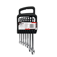 Yato YT-02067 Combination ratchet wrench set 7pcs 10-17mm