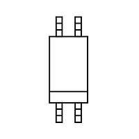 Renesas Electronics PS2805-1-F3-A Transistor Output Optocouplers Optocoupler 4-pin SSOP