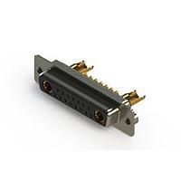 EDAC 628-17W2222-4T2 Mixed Contact D-Sub Connectors Vertical Combo Dsub