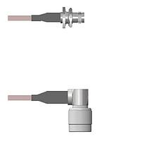 Amphenol Custom Cable Q-0A04X000H120i RF Cable Assemblies BNC-SJB/TNC-RP G142 120I