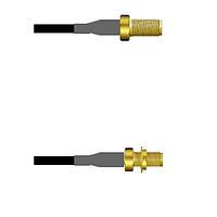 Amphenol Custom Cable Q-2V02W0003012i RF Cable Assemblies SMA-SJ/SMA-SJB G174 12I