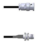 Amphenol Custom Cable Q-0J04E0003120i RF Cable Assemblies BNC-SP/TNC-SJB G174 120I