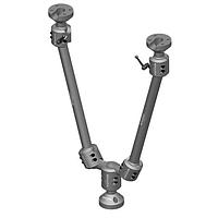 Swivellink SLM-110300 デュアルアームベーシックキット メトリック標準 デュアルアームキット 300mmリンク付き