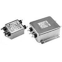Corcom - TE Connectivity 20VW1 Power Line Filters 20A 1/4" QUICK CONN FLANGE MOUNT