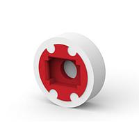 Nắp chụp TRÒN, ĐỎ P&B 2311402-3