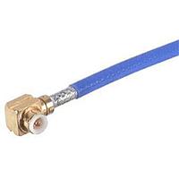 HUBER+SUHNER 16_MMBX-50-2-4/111_NH Connectors MMBX right angle cable plug(m)