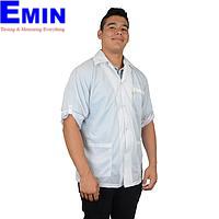 Desco 74339 Statshield® 带可转换袖的防静电外衣 (White, 6X-Large)