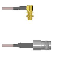 Amphenol Custom Cable Q-2P04G0005024i RF Cable Assemblies SMA-RJB/TNC-SJ G316 24I