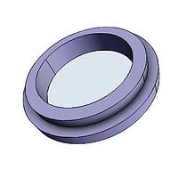 HUBER+SUHNER 77_Z-0-0-14/---_-Z アクセサリー 絶縁ワッシャー、コネクターパターン、22、24、34、QLA 00シリーズ