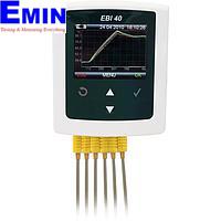 EBRO EBI 40 TC-01 (1340-6400) Multi-Channel Temperature Data Logger (±0.5 °C; -200 °C...+1200 °C) 