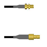 Amphenol Custom Cable Q-2W03L0003018i RF Cable Assemblies SMA-SJB/SMB-SJ G174 18I