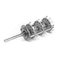 Công tắc xoay 3 cực 3 vị trí 30 độ điều chỉnh tiếp điểm hàn Electroswitch D7C0303S