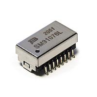 Biến áp LAN 10/100 BASE-T cổng đơn, 16 chân, đôi, 1.5k VAC Bourns SM91076L-E