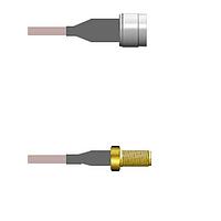 Amphenol Custom Cable Q-2I02V0005108i RF Cable Assemblies N-SP/SMA-SJ G316 108I