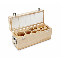 Hộp gỗ cho bộ quả cân (Hình trụ/nhỏ gọn, 1 mg - 10 kg) KERN 353-490-200