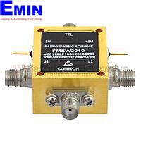 FairviewMicrowave  FMSW2010 SMA PIN Diode Switch SPDT (50 Ohm, 70 MHz - 26.5 GHz, +27 dBm, SMA Female)
