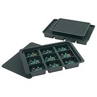 Protektive Pak 39201 Kitting Tray KITTING TRAY, 14-1/2x10-1/8x1- 7/8  9 CELL 3-1/2x2-3/4x1-1/4