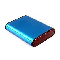 Bảng mạch nhôm có đầu nhựa 3.15x2.82x0.75" màu xanh dương Hammond Manufacturing 1455B802BU