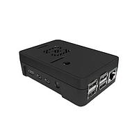 New Age Enclosures P4P-382613 エンクロージャー Raspberry Pi 4 エンクロージャー 3.8 x 2.6 x 1.3 インチ - スモークグレー、半透明