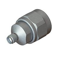 Amphenol SV Microwave SF1105-6001 Connectors PN M Hex Bdy to SMA F Straight Adapter