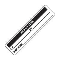 AMP Connectors - TE Connectivity QC129 Labels and Signs SHELF LIFE Sold by Pack of 160