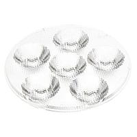 LedLink Optics LL06ED-AE25L06 ເລນສ໌ແສງສວ່າງ LED 6in1 ເລນສ໌ 73.2x13.5 25 ອົງສາ