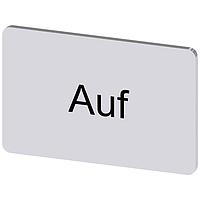 Bảng Nhãn, Nhãn Ghi Chú, BẠC 17.5 X 27MM, AUF SIEMENS 3SU19000AD810AD0