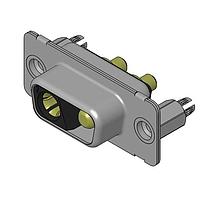 Molex / FCT 173107-1937 混合コンタクトD-Subコネクタ FCT ML DSUB STR PC PLG 2W2C W/SNAPIN