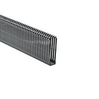 HellermannTyton 184-14002 High Density Slotted Wall Wiring Duct SLHD1X4 GRY PVC DUCT BULK