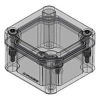 Vỏ bảo vệ NEMA/IP cấp N4/IP67 màu đen/đen kích thước 2.05 x 1.97 x 1.38 inch Serpac RB22P04B10B