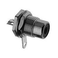 Switchcraft BPJR01X Bulkhead, Rear Mount REAR MT PHONO JK BLK