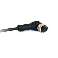 Bulgin PXPTPU12RAF04DCL010PUR センサーケーブル / アクチュエーターケーブル M12 RA オーバーモールド フレックスケーブルコネクタ