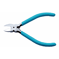 Tsunoda PN-115F 精密电子水口钳 (115mm, Flat-blade)