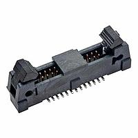 Harwin M50-3651342R Header and Ejector 13+13 IDC VERT SMT LATCH HEADER, MALE