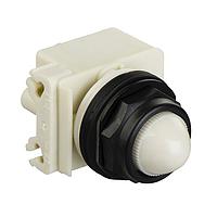 SCHNEIDER 9001SKP38LWW9 Indicators WHITE LED PILOTLIGHT 120V 30MM, Type SKP