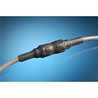 Alpha Wire FIT70022 BK132 Adhesive Lined / Dual Wall 1.10in ID SHRNK TUBN 12in LTH BLACK