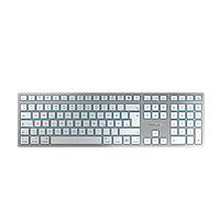 CHERRY JK-9110US-1 Keyboards DW 9100 SLIM for Mac Keyboard White/Silver USB