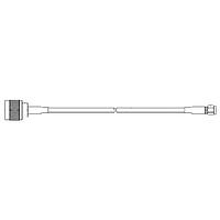 Cáp RF Hàn Sẵn Đầu N Đực Sang Đầu SMA Đực Đảo Cực (1000mm) RF Solutions CBA-SMAMRP-NM1