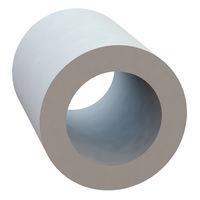 Đệm cách tròn, lỗ trong 0,325, đường kính ngoài 0,500, chiều dài 0,672 Essentra Components 13RS050012
