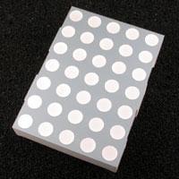 Màn Hình LED Ma Trận Điểm Đỏ 625nm Cực Chung Cực âm Kingbright TC20-11EWA