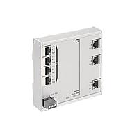 Bộ chuyển mạch Ethernet không quản lý Ha-VIS eCon 2070GB-A-P - bộ chuyển mạch không quản lý với 7 cổng Gigabit RJ45 (4PoE) HARTING 24024070030