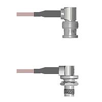 Amphenol Custom Cable Q-0D0480005024i RF Cable Assemblies BNC-RP/TNC-RJB G316 24I
